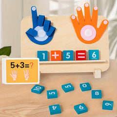 Wooden Finger Math Teaching Toy for Preschool Learning
