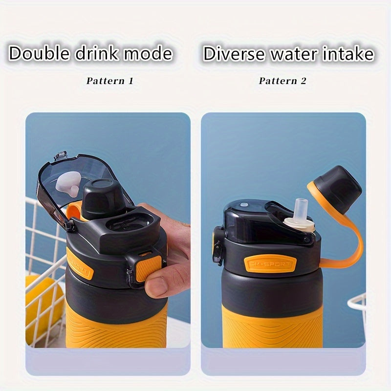 Portable Lightweight Water Bottle 27 oz Leakproof Flip Top Water Cup