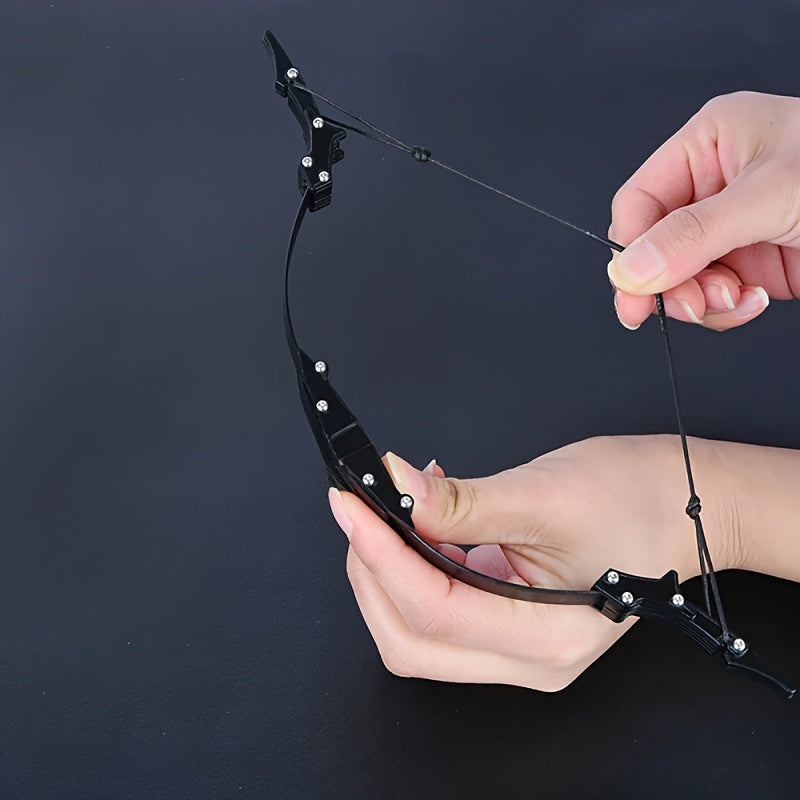 Mini Bow Decompression Toy with 5 Suction Cup Arrows