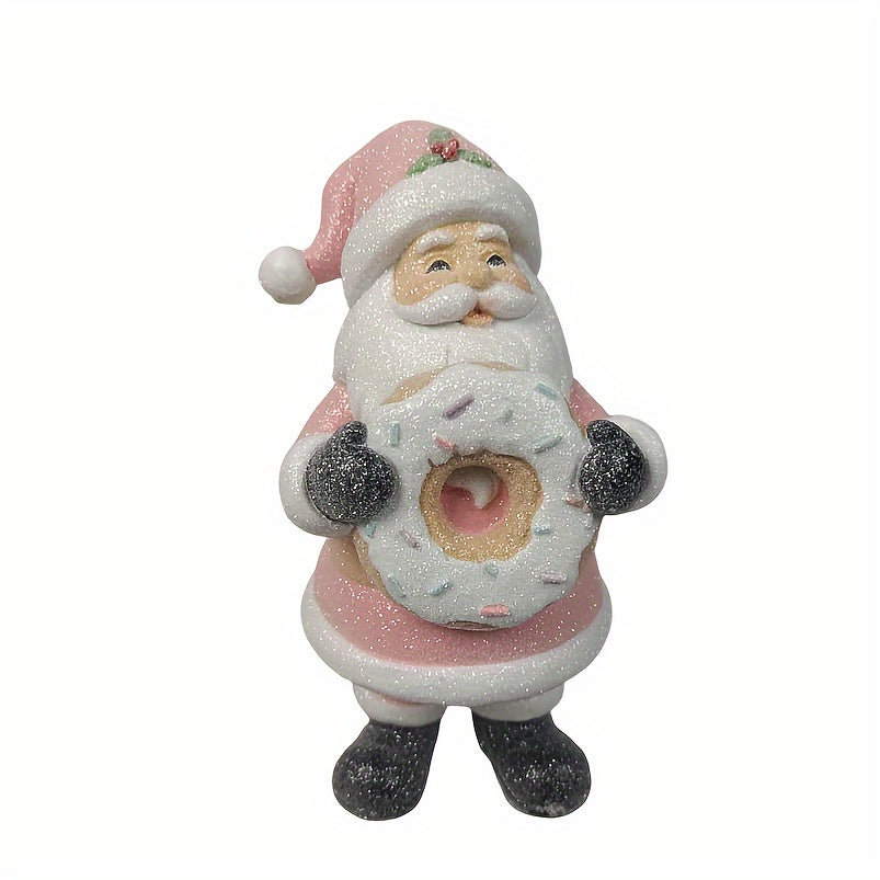 Santa Resin Gingerbread Statue Christmas Ornament