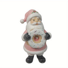 Santa Resin Gingerbread Statue Christmas Ornament