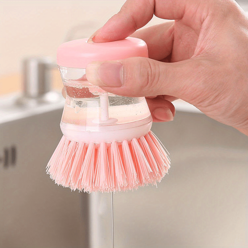 Automatic Press Type Bowl Brush - Multifunctional Cleaning Brush