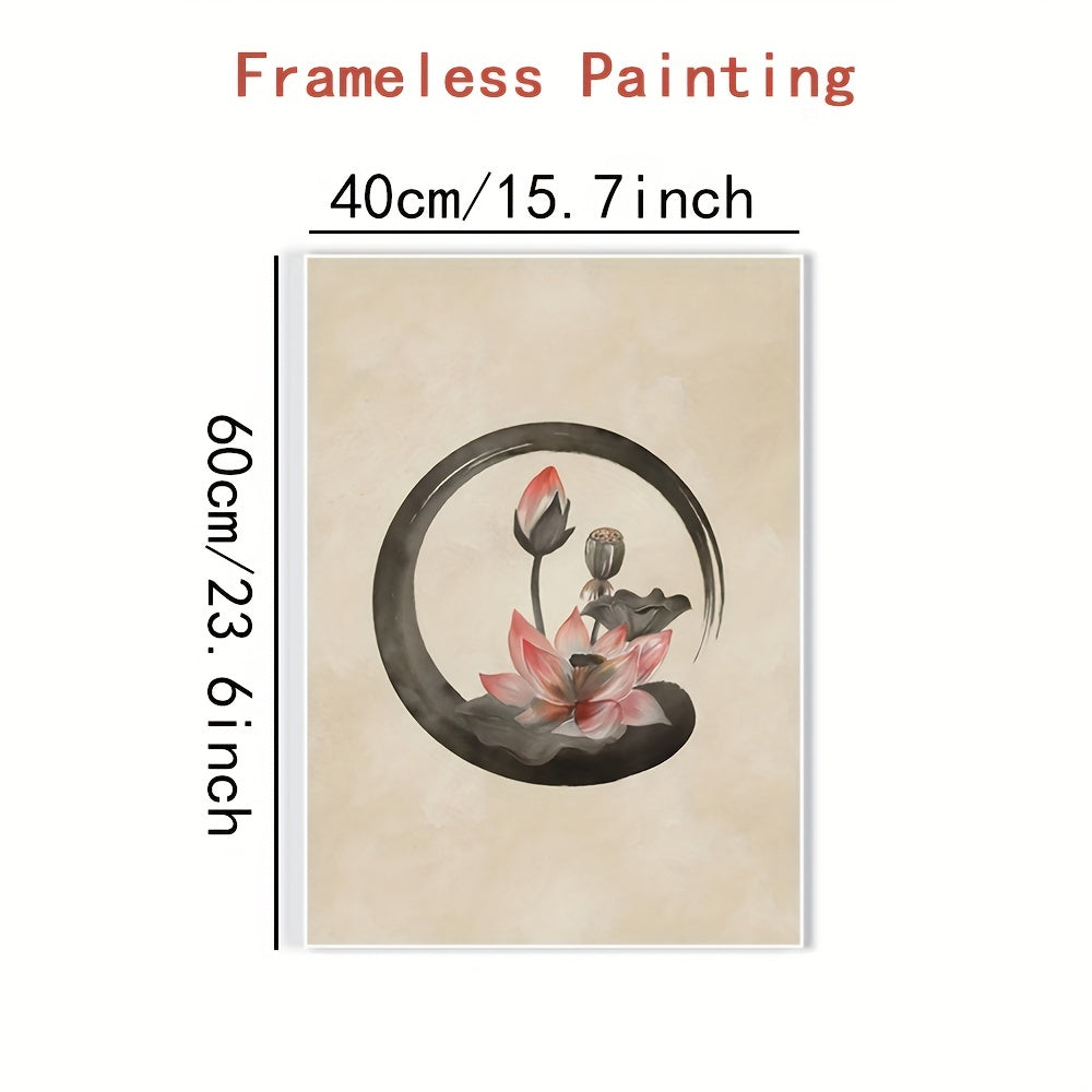 Lotus Poster Artwork Painting Wall Modern Art Picture Room Decoration