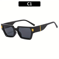 Y2K Square Sunglasses Retro Vintage UV400 Outdoor Sun Shades