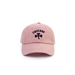 Clover Peaked Cap Soft Top Baseball Cap Couple Hat