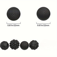 Silicone Magnetic Ball Set Adult Sensory Toy Compact Portable Textured Rolling