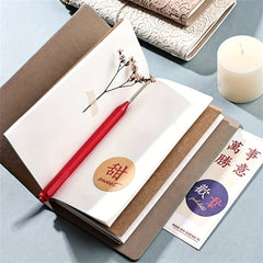 Vintage Lace Notebooks Retro Morandi Notepads for Travel Writing & Sketching