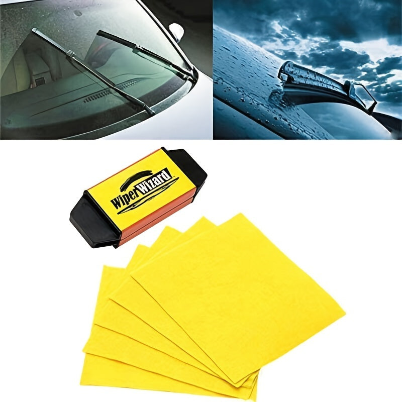Car Wiper Restorer Cleaning Wiper Guide Blade Repair Brush