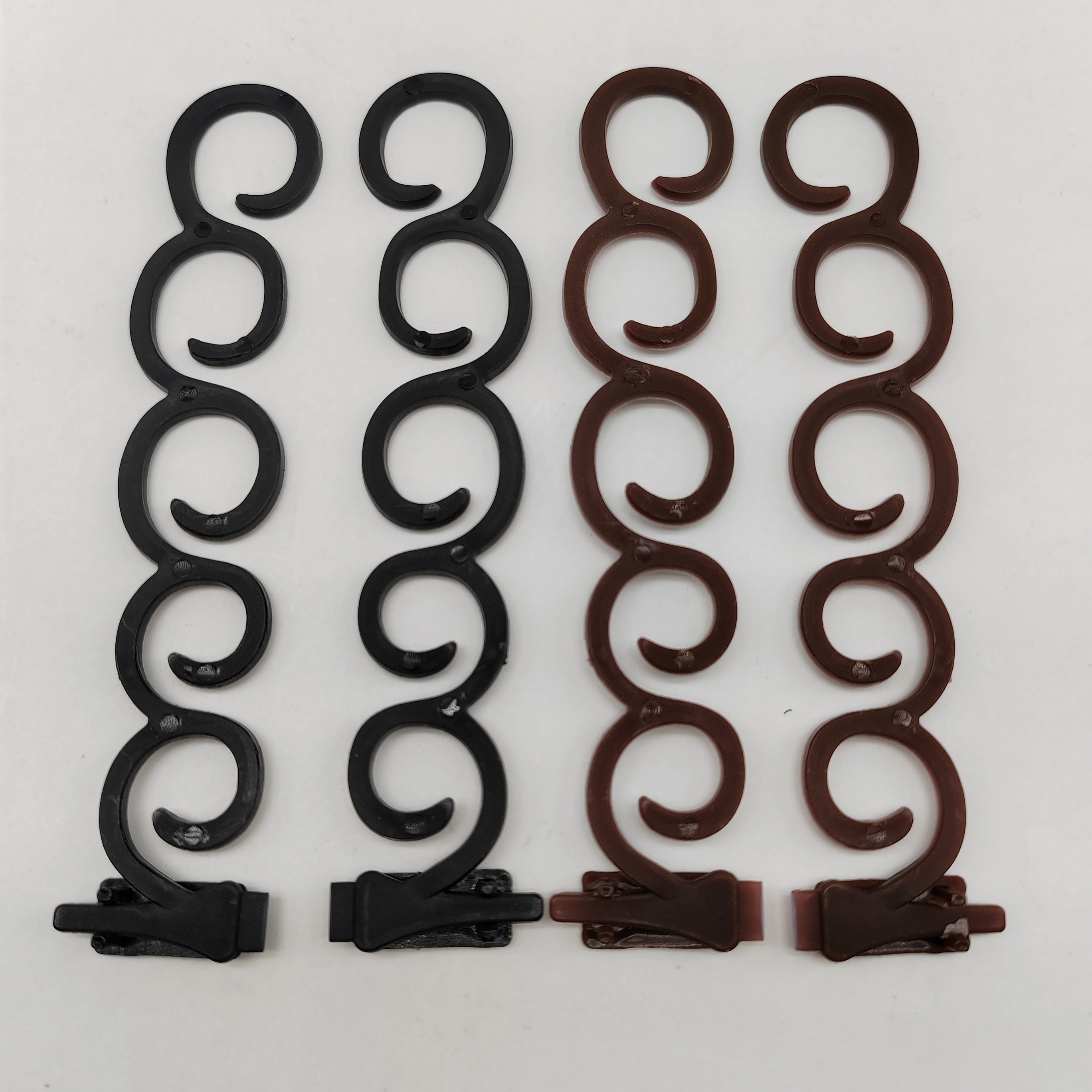 4pcs Hair Styling Clip French Braid Roller Bun Maker