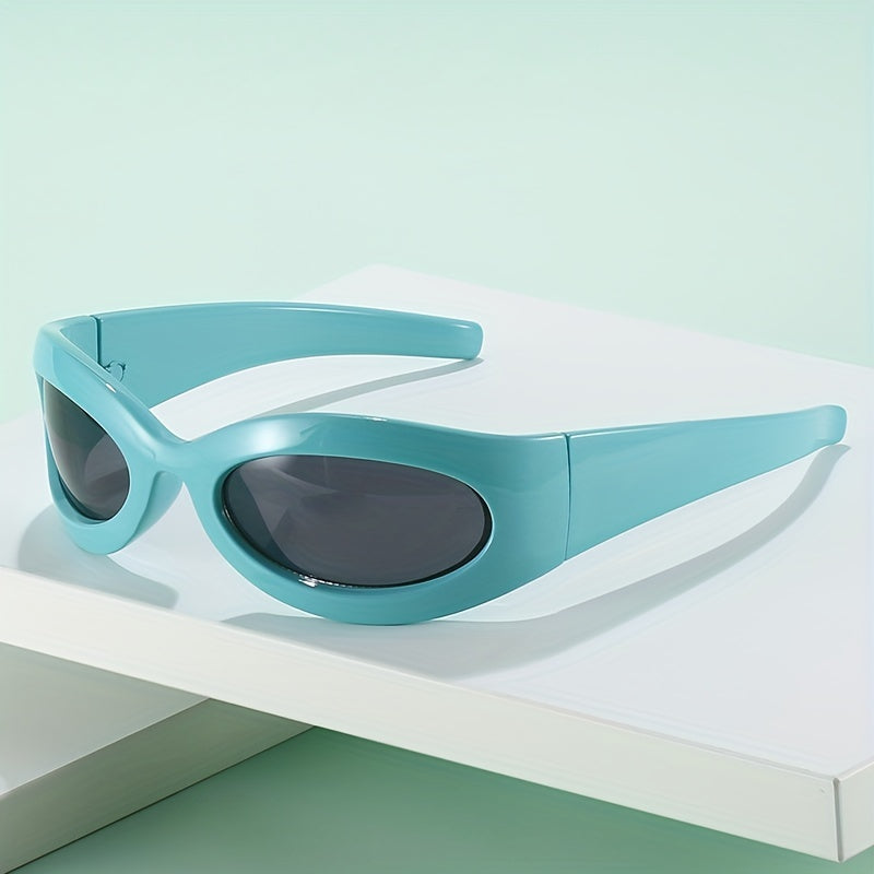 Y2K Wrap Around Sunglasses UV400