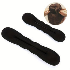 2pcs Foam Hair Bun Maker Styling Accessories
