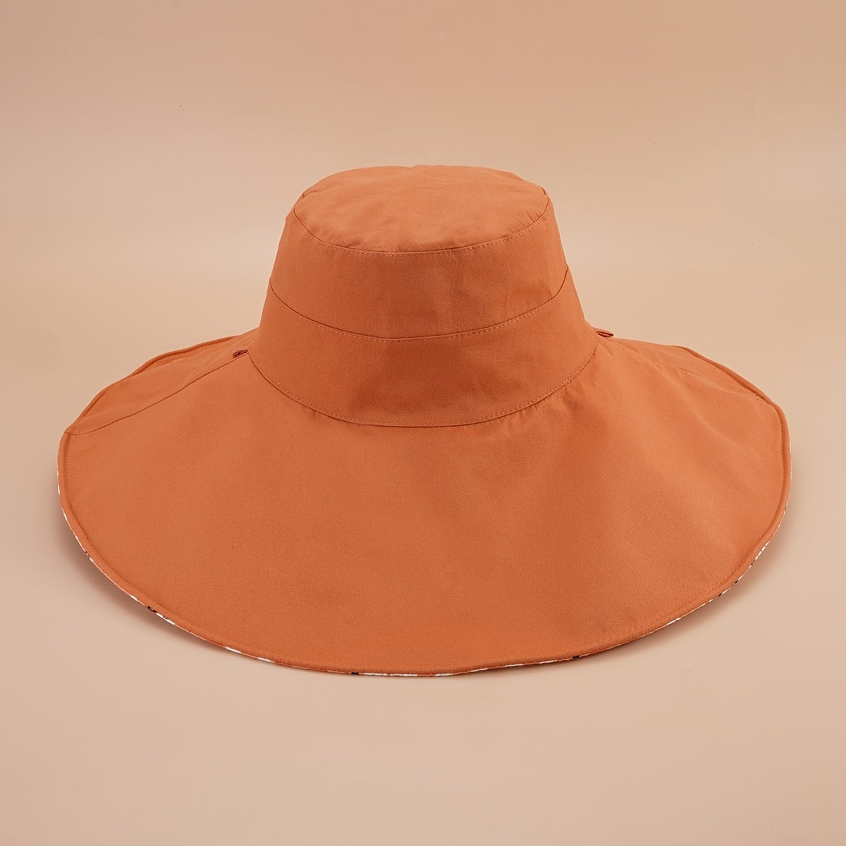 Solid Lightweight Bucket Hat Reversible Wide Brim Sun Hats