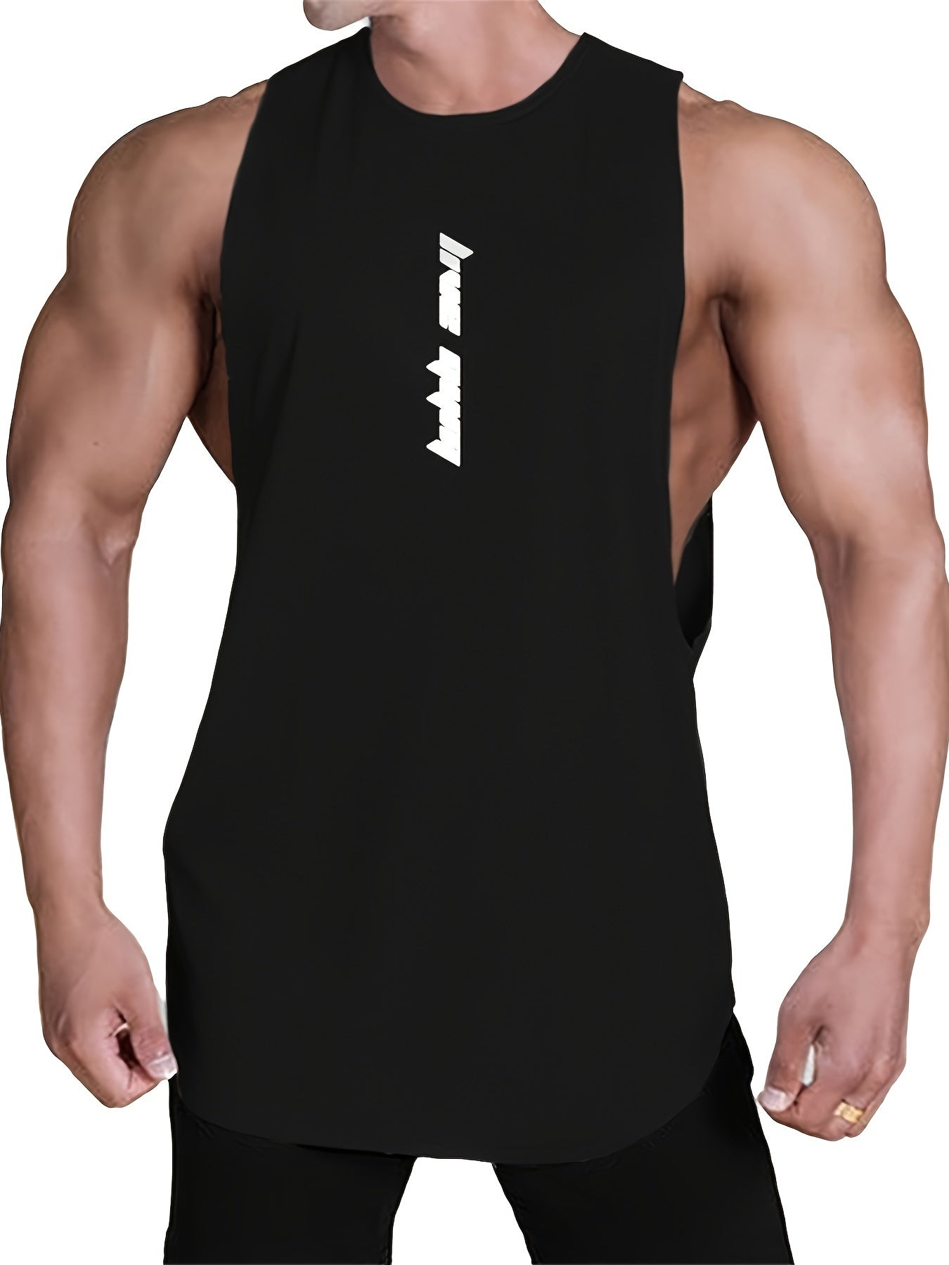 Men's Quick Dry Sleeveless Tank Top for Gym Training