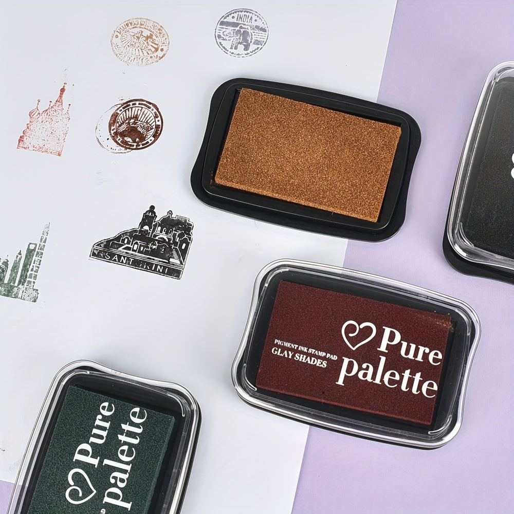 Stamp Printing Mud Finger Printing Mud Colorful Decorative Printing Station