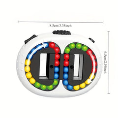 Rotating Beans Cube Fidget Toy for Stress Relief