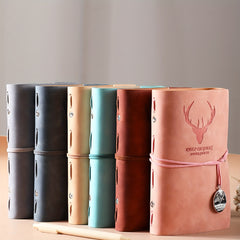 A6 Loose Leaf Journal Book 80 Sheets Removable Notebook