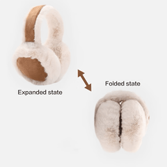 Women's Soft Plush Winter Ear Muffs - Cold Proof Accessory