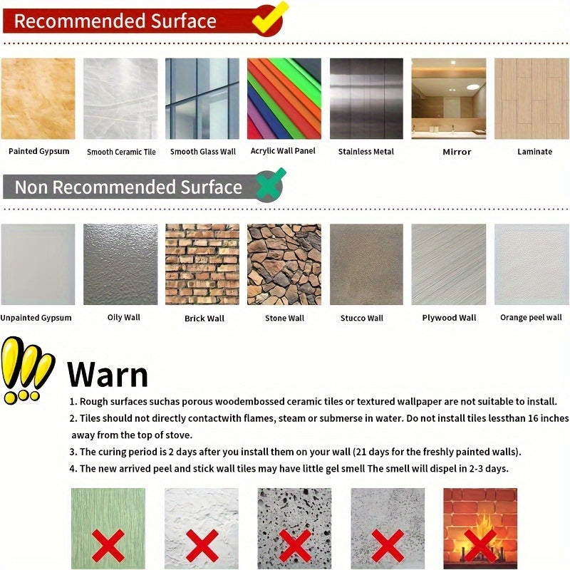 10pcs Flower Adhesive Floor Tiles 0.6mm Kitchen Bathroom PVC Waterproof Tiles