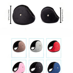 Men's Winter Earmuffs with Velvet Lining for Cold Weather