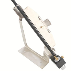 Alum. Alloy Fletching Jig DIY Stick Tool Archery Acc. Adjustable