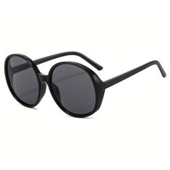 Round Square Sunglasses Ombre Lens Oversized Wrap Around Glasses UV Blocking
