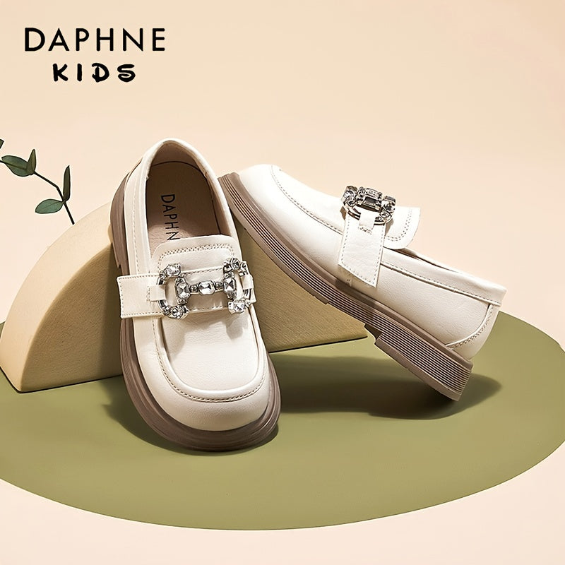 DAPHNE Girls Loafers Lightweight Soft Sole Shoes
