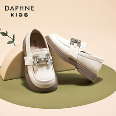 DAPHNE Girls Loafers Lightweight Soft Sole Shoes
