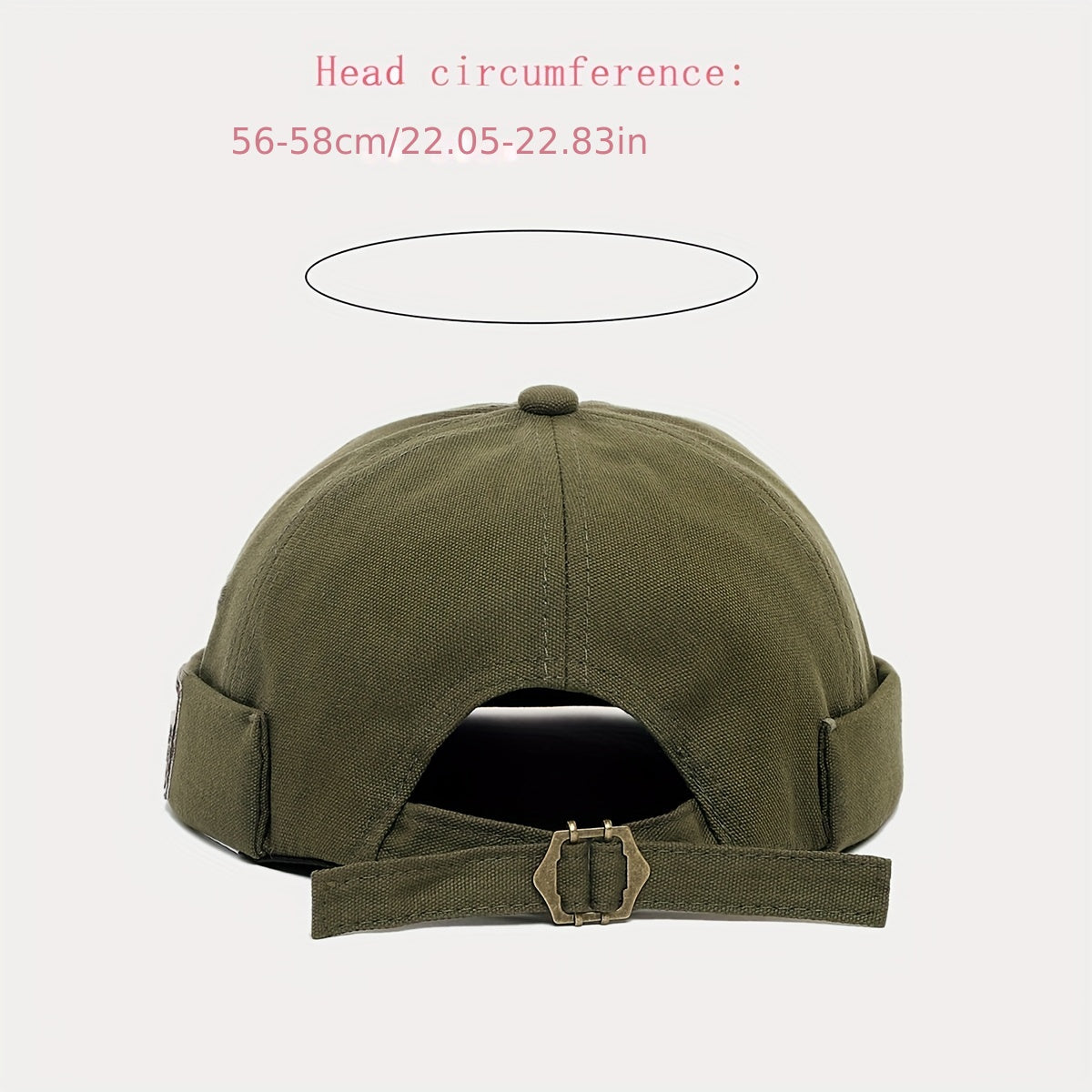 Literary Retro Melon Hat - Solid Street Hip Hop Land Master