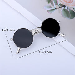 Golden Metal Hairpin Hair Clips Sunglasses Shape Hair Barrettes Hair Accessories