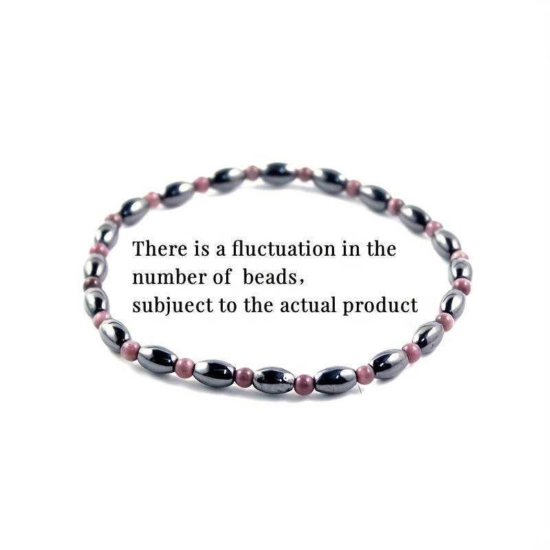 Gallstone Beaded Anklet Energy Healing Bracelet