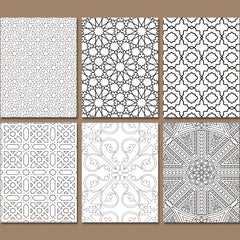Geometric Patterns Coloring Book for Adults - Mindful Art Relax Gift