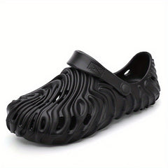 Men's Closed Toe Slip-on Clogs Soft Sole Sandals