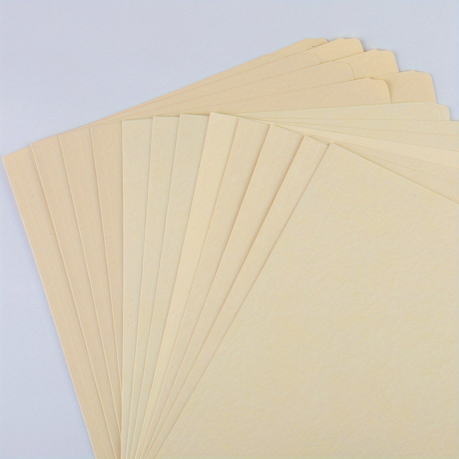 12pcs File Folders 1 3 Cut Tab Assorted Positions