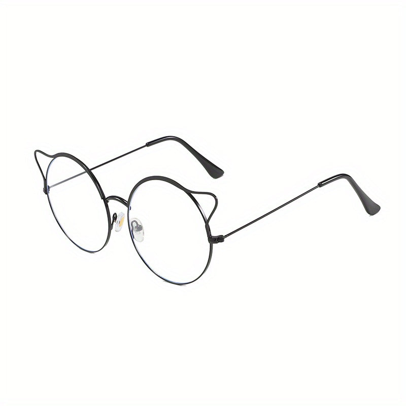 Round Frame All-match Anti-Light Glasses for Men