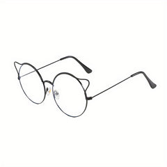 Round Frame All-match Anti-Light Glasses for Men