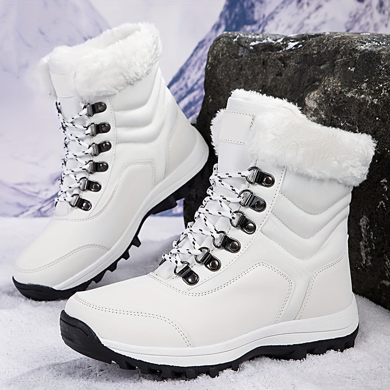 Women's Non-slip Snow Boots High Top Hiking Boots