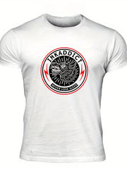 Men's Never Lose Sleep Print T-Shirt Casual Comfy Crew Neck Tee