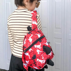 3D Kids School Bags Kindergarten Student Children Backpack Dinosaur Book Bag
