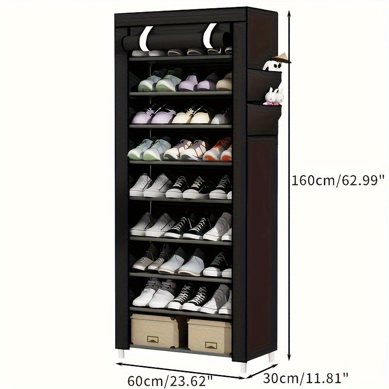 Large Shoe Rack for Home Office Storage Easy Installation Dormitory Shoe Storage