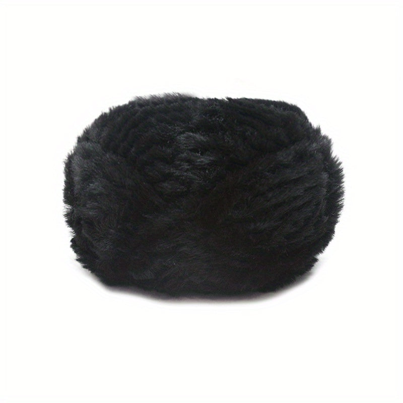 Soft Mink Fleece Yarn for DIY Knitting Crochet Hand Knitted Projects