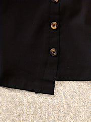 Girl's Pleated Top & Skirt Set Casual Outfits for Spring