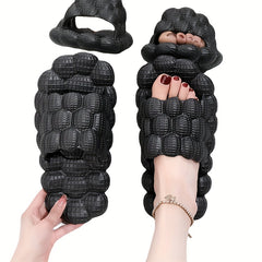 Fashionable Bubbles Slides Summer House Slippers