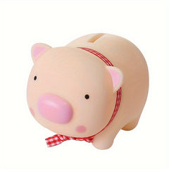 Cartoon Piggy Savings Can Enamel Toy Home Desktop Decoration