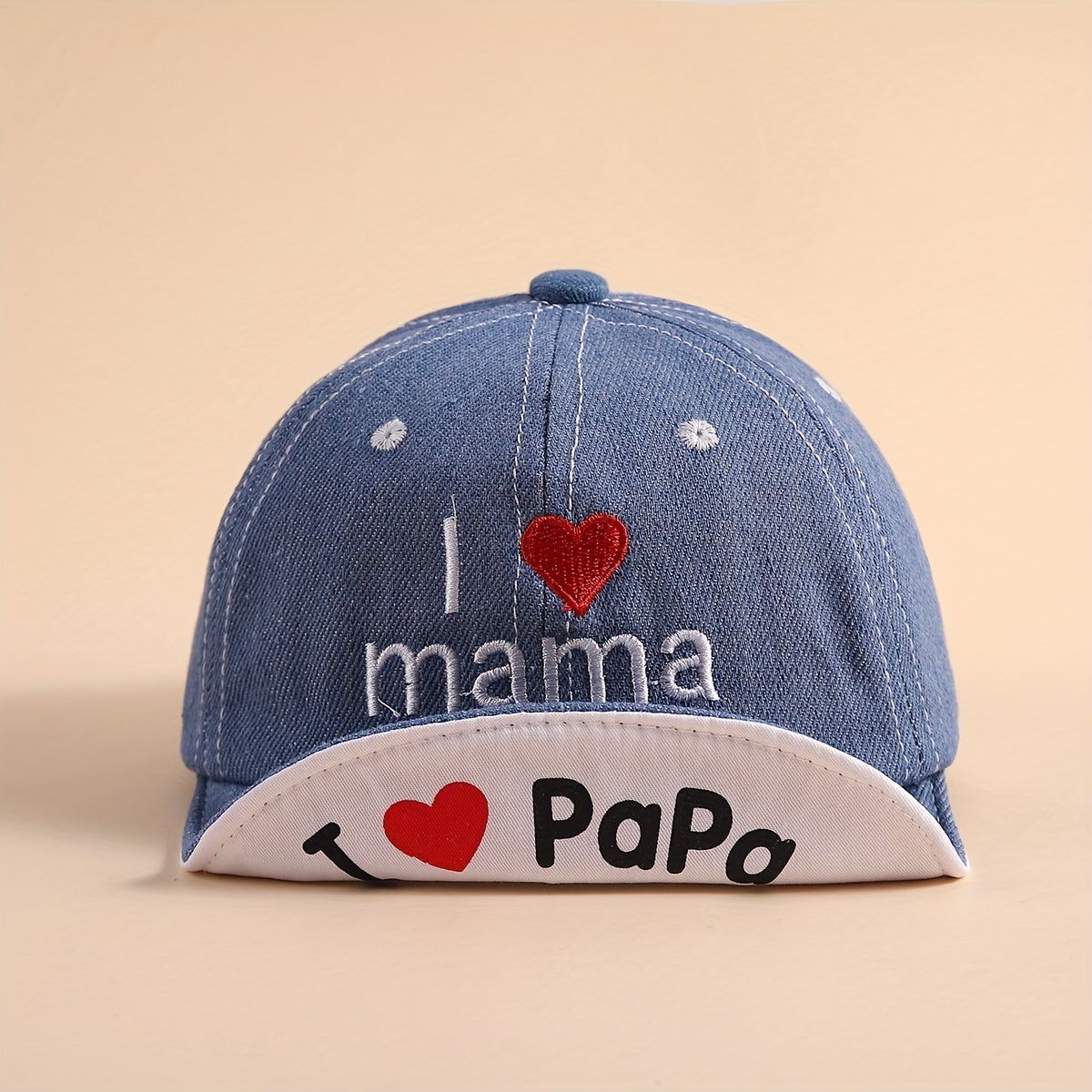 Kids Denim Sunshade Soft Brim Hat