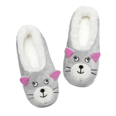 Cartoon Animal Plush Socks for Women