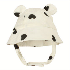 Baby Breathable Bear Sunshade Hat for Summer