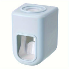 Toothpaste Dispenser Wall Mount Punch-Free Toothpaste Rack