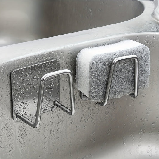 Stainless Steel Sink Sponges Holder Drain Drying Rack