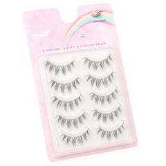 Anime Cosplay False Eyelashes 3D Wispy Japanese Style Manga Lashes