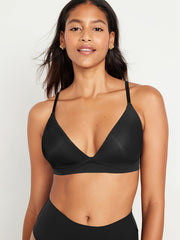 Solid T Shirt Bra Push Up Comfy & Breathable Women's Lingerie